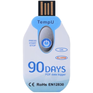 USB Temperature Data Logger Single Use PDF Report of 90 Days image