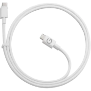 USB type C to C Fast Charging Cable 30W (Google) White image