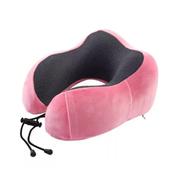 U Shaped Memory Foam Neck Pillows Soft Travel Pillow Massage Neck Pillow Sleeping Airplane Pillows Cervical Bedding - Neck Pillow (Pink). image