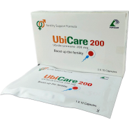 UbiCare 200 mg Capsule 10's Strip image