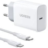 Ugreen PD 20W Fast Charger Set MFi-certified EU image