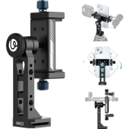 Ulanzi MA-53 360 Rotation Metal Phone Holder Tripod Mount image