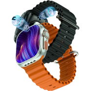 Ultra S9 Android 4G/5G Smartwatch With Dual Camera 4GB/64GB (Body Color-Golden with double Straps) image