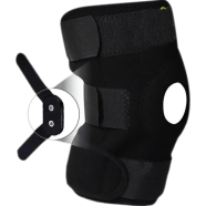 Um Hinged Knee Brace For Knee Pain Open Patella Knee Support For Men And Women image