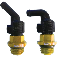 Uma Racing Engine Bypass Oil Nut Capsule 45° And 90° With Venthose Hose 1 Set image