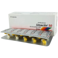 Umactin 50mg Capsule 10's Strip image