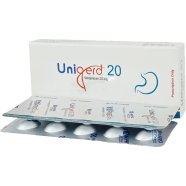 Unigerd 20 mg Tablet 10's Strip image