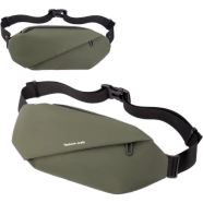 Unisex Outdoor Waterproof Chest Bag Fanny Pack Large Capacity Mobile Phone Messenger Crossbody image