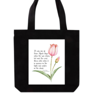 Unisex Shoulder Tote Bag With Zipper image