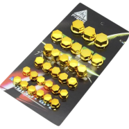 Universal 30 Pcs Decorative Bolt Screw Cover Cap For Motorcycle Ornamental Molding (Bogo- Buy 1 Get 1) icon