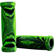  Universal Non-Slip Heat Shrink Motorcycle Handlebar Grip Anti-Vibration Colorful Rubber Grip Glove For All Bikes 1 Pair image