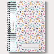 Universe khata - Spiral-200 Page With Margin - 78499