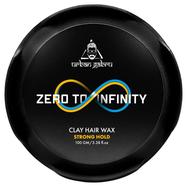 Urbangabru Zero To Infinity Clay Hair Wax - Strong Hold 100gm -343680558 image