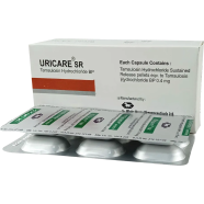Uricare SR 0.4 mg Capsule 10's Strip image