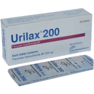 Urilax 200 mg Tablet 10's Strip image