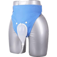 Urine Collector 100 Percent Silicone for Men and Women with Urine Catheter Bags (Men) image