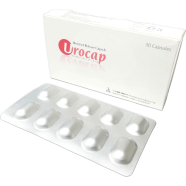 Urocap 0.4 mg Capsule 10's Strip image