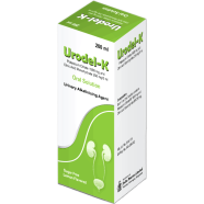 Urodel-K (1500 mg, 250 mg)/5 ml Oral Solution 200 ml bottle image