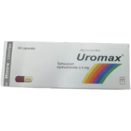 Uromax 0.4 mg Capsule 5's strip image