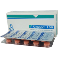 Ursocol 150 mg Tablet 10's Strip image