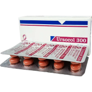 Ursocol 300 mg Tablet 10's Strip image