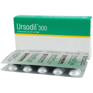 Ursodil 300mg Tablet 10's Strip image