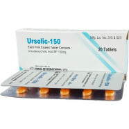 Ursolic 150 mg Tablet 10's Strip image