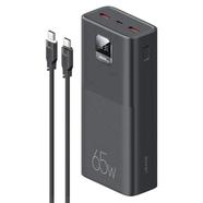 Usams US-CD185 PB68 PD3.0 65w 30000mAh Fast Charging Power Bank - Black image
