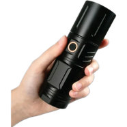 Usb Rechargeable Emergency Led Torch Ligh image