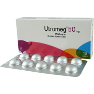 Utromeg 50 mg Tablet 10's Pack image