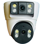 V380 Dual Lens Wifi Dome IP Camera image