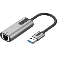 VENTIOM CEWHB USB 3.0-A To Gigabit Ethernet Adapter Gray 0.15M Aluminum Alloy Type image