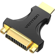 VENTION AIKB0 HDMI Male to DVI (24 Plus 5) Female Adapter Black image