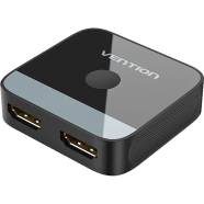 VENTION AKOB0 2-Port HDMI Bi-Direction 4K Switcher Black ABS Type image