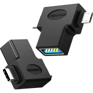 VENTION CDIB0 OTG Adapter Black image