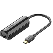 VENTION CFABB USB-C To 100M Ethernet Adapter 0.15M Black image