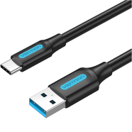 VENTION COZBG USB 3.0 A Male to C 1.5M Male Cable Black image