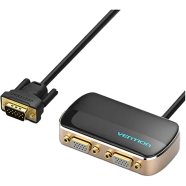 VENTION DBABF 1 In 2 Out VGA Splitter 1m Black image