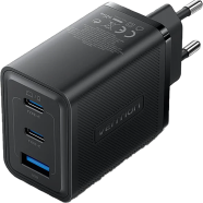 VENTION FERB0-EU 3-Port USB 65/65/30W GaN Charger image