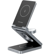 VENTION FGFH0 15W Wireless Charger Stand with MagSafe Gray image