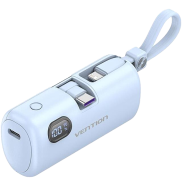 VENTION FHQL0 LED Display 4800mAh Power Bank 22.5W USB-C Type image