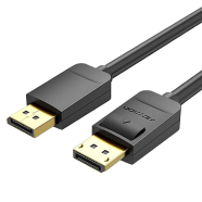 VENTION HACBG DP Cable 1.5M Black image