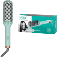 VGR V-592 Hair Straightener Hot Comb and Brush for Women image