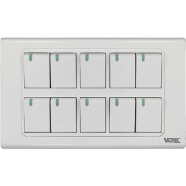 VGTEC 10 Gang 1 Way Switch (Exclusive Series) image
