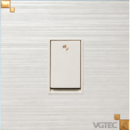 VGTEC 1 Gang 1 Way Switch (Crystal Series) image