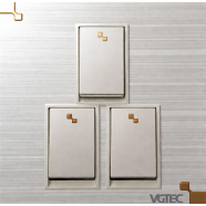 VGTEC 3 Gang 1 Way Switch (Crystal Series) image