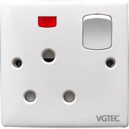 VGTEC 3 Pin Socket with Switch (Econo Series) image