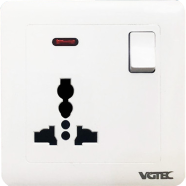 VGTEC 3 Pin multi Socket (Regular Series) image
