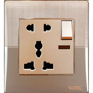 VGTEC 5 Pin MF socket with switch (Platinum series) image