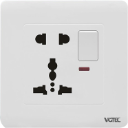 VGTEC 5 Pin Socket with Switch (Regular Series) image